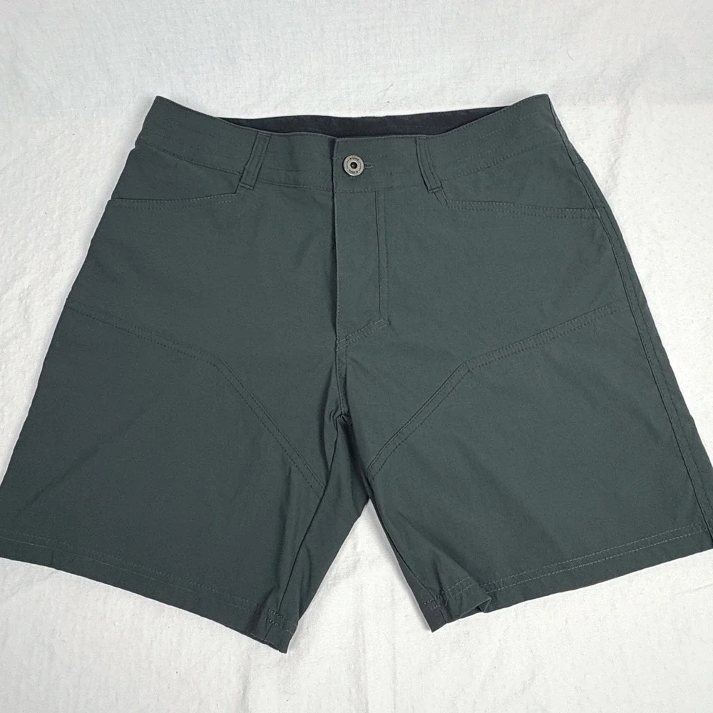 Kuhl Renegade Shorts Mens 30 Dark Grey Hiking Outdoor Cargo 5360 Activewear EUC